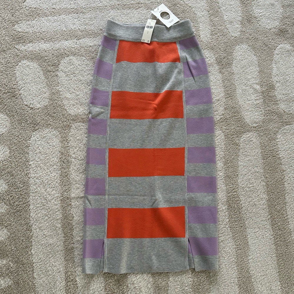 Anthropologie Daily Practice Knit Midi Skirt